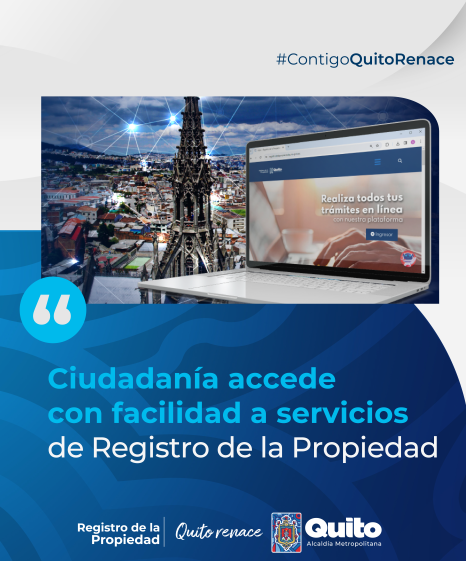 CIUDADANÍA ACCEDE CON FACILIDAD A SERVICIOS DE REGISTRO DE LA PROPIEDAD