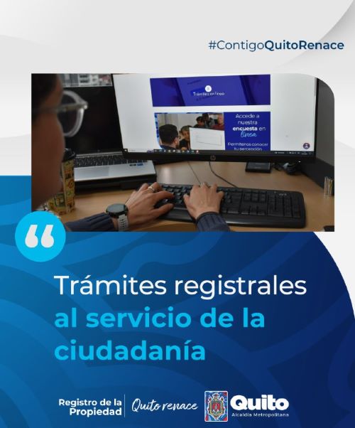 TRÁMITES REGISTRALES AL SERVICIO DE LA CIUDADANÍA