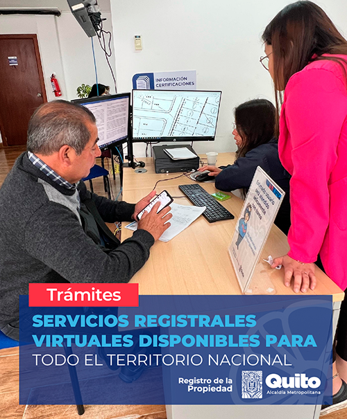 SERVICIOS REGISTRALES VIRTUALES DISPONIBLES EN TODO EL TERRITORIO NACIONAL