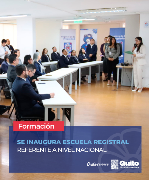 SE INAUGURA ESCUELA REGISTRAL REFERENTE A NIVEL NACIONAL